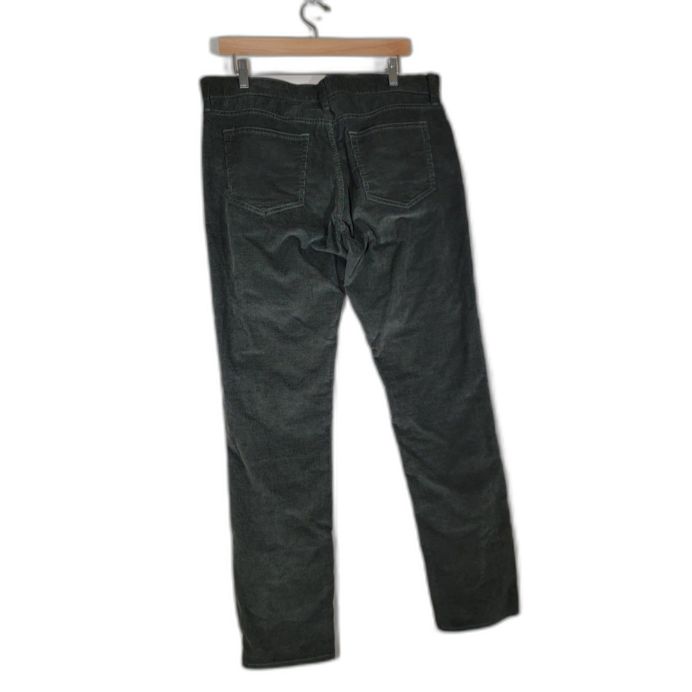 NWT J. Crew Men's Green Corduroy Pants - 34 x 32 - Picture 2 of 7